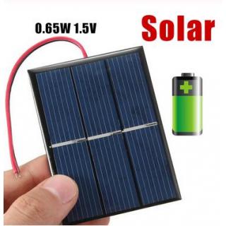 Portable 1.5V 0.2w/0.65w/0.7w Solar Panel Solar Power Panel CellPhone Charger Panel Home Outdoors DIY Module Solar Cells