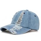 spring and autumn fashion worn denim cap summer outdoor leisure visor hat trend hole baseball caps hip hop sport hats