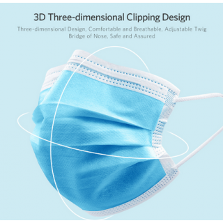Anti Virus 3 Layer Face Mask PK N95 KN95 dust anti coronavirus Masks Disposable surgical Mask Elastic Dust Filter Safety Masks